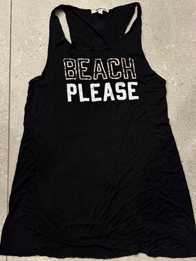 LADIES MIKEN SWIM BEACH COVER UP TANK DRESS SIZE SMALL